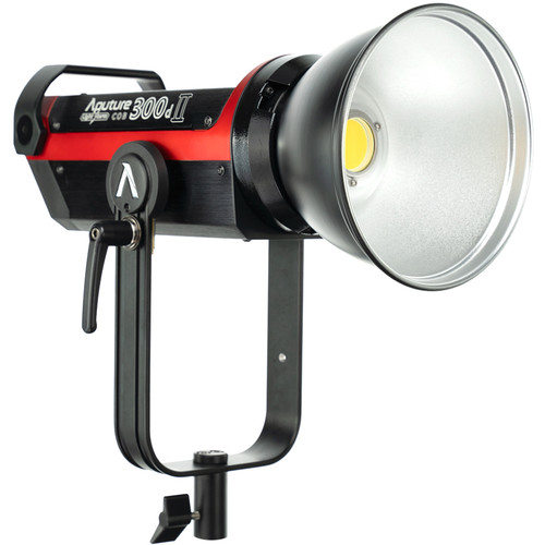 Aputure Light Storm C300d Mark II LED Light Kit with Gold Mount Battery Plate